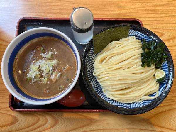 「塩つけめん＋中盛」@つくば麺屋こうじの写真