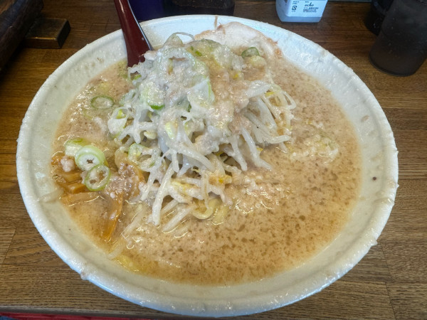 「弁慶らーめん大盛りギタギタ」@らーめん弁慶 門前仲町店の写真