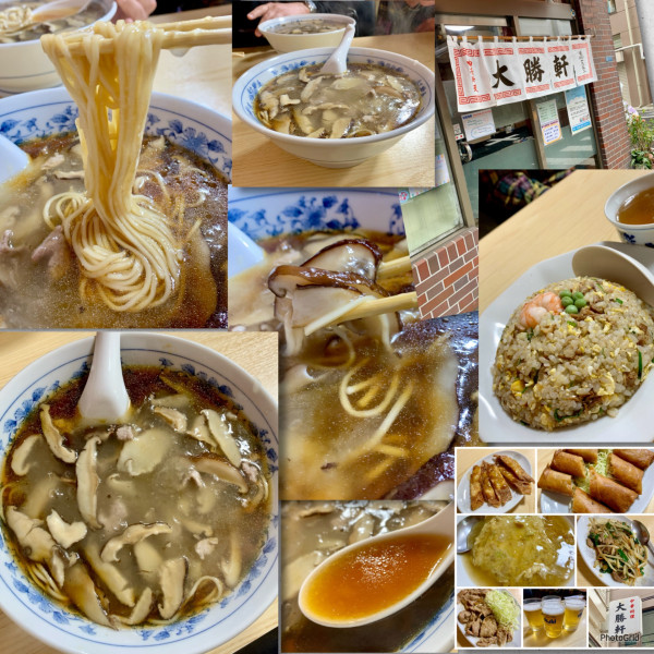 「しいたけそば800円　他」@浅草橋 大勝軒の写真