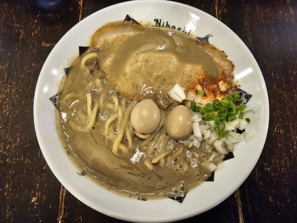 「【限定】ニボシマフィア。。。　1200円」@煮干結社 弘前店の写真