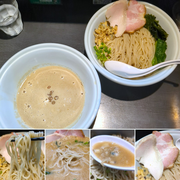 「濃厚ずわい蟹の温つけ麺(3/27～4/1限定)　1150円」@らーめん 三極志の写真