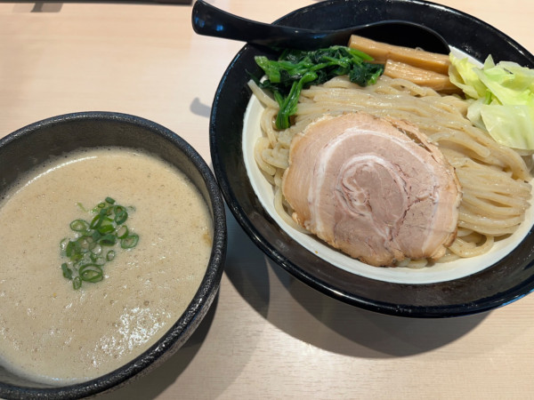 「つけ麺　塩（つけ麺大盛）」@鶏白湯らーめん 叶の写真