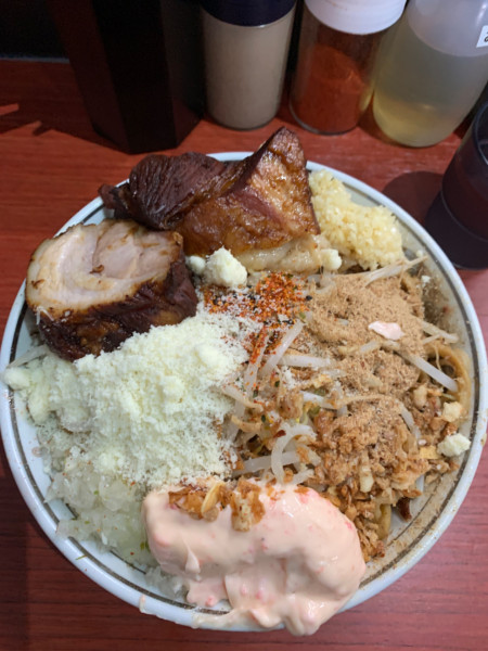 「まぜそば」@ラーメン一太豚の写真