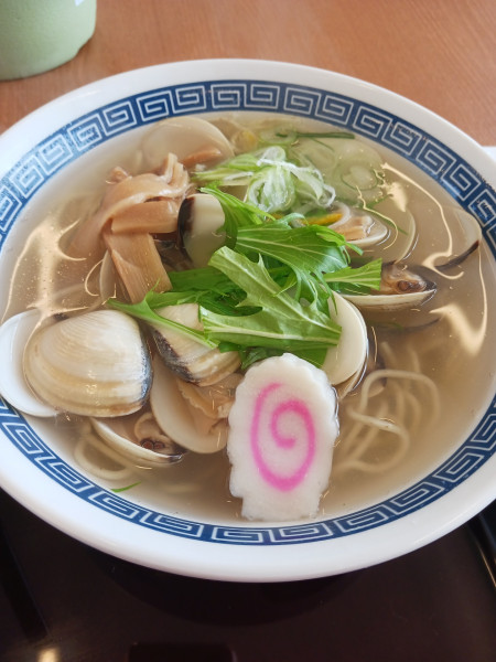 「蛤ラーメン」@山田うどん食堂 神保原店の写真