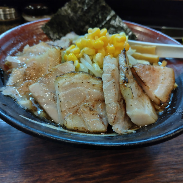 「味噌並850円　チャーシュー200円」@太麺太郎の写真