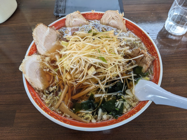 「チャーシューメン大盛　1250円」@ラーメン専科 麺々の写真