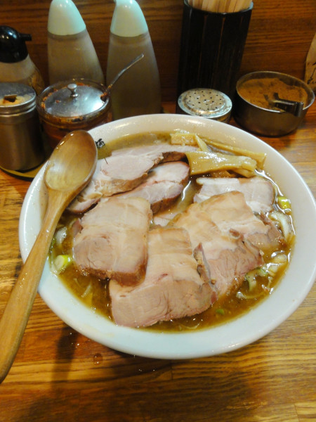 「ミックス肉麺1100円」@麺 髙はしの写真