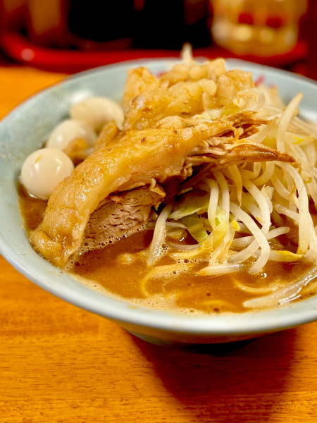 「天二郎900円」@豚骨らーめん れんの写真