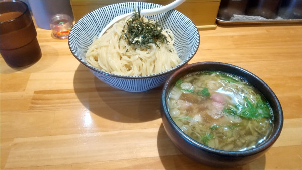 「塩つけ麺1200円」@麺家 たけ田の写真