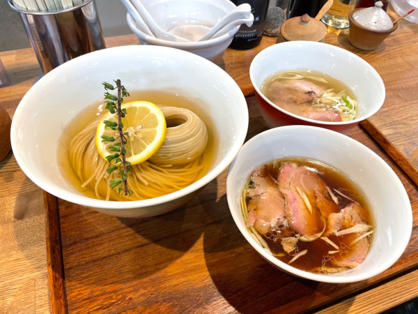 「＜限定＞ SAKUMII 昆布水つけ麺  (どっちもセット)」@YOKOKURA STOREHOUSEの写真