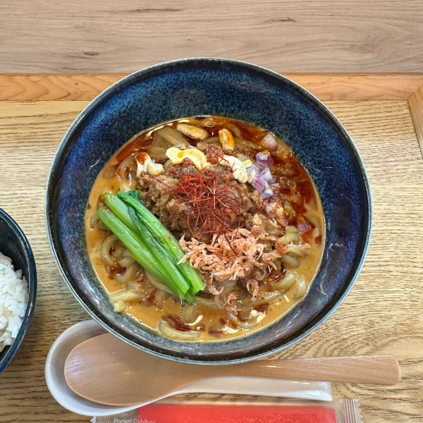 「汁なし坦々麺」@えびそば 緋彩の写真