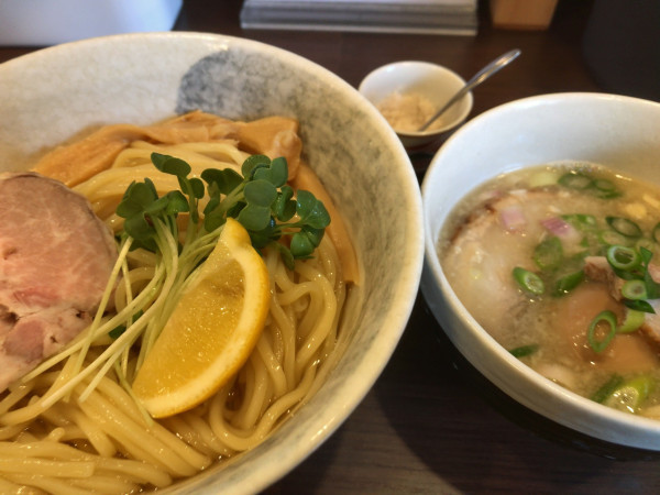 「KWTM昆布水つけ麺(塩) 手揉み麺250g」@昭島昆布水つけ麺ハルノオトの写真