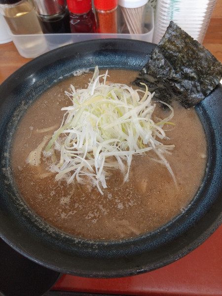 「煮干しだし中華そば(太麺)」@中華そば くりの木 伊奈店の写真