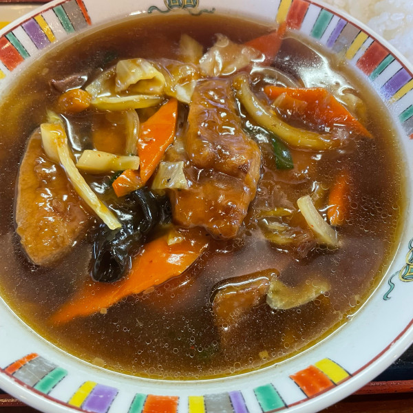 「スタミナラーメン 1000円 半麺-50円 半ライス150円」@ラーメンしょうやの写真