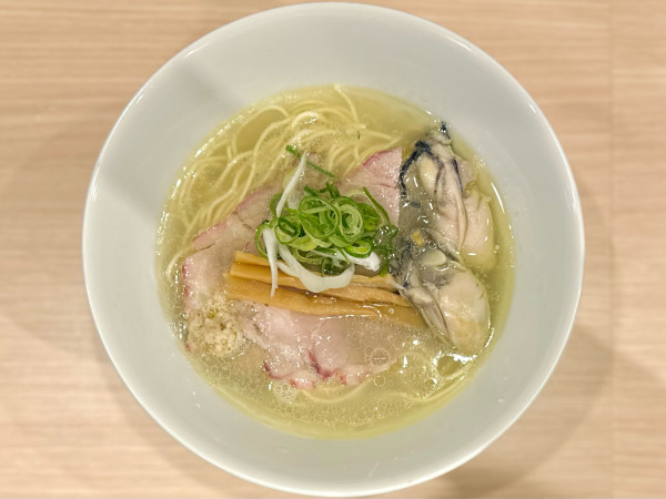 「★＜限定20食＞牡蠣蕎麦(味玉付き)🍜¥1,500」@中華蕎麦 一心の写真