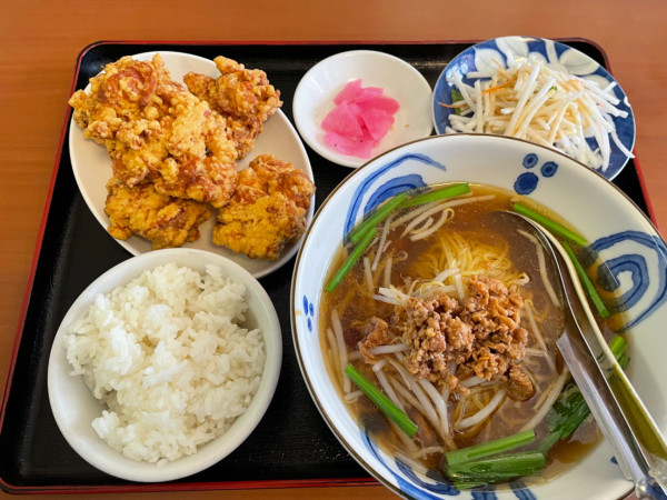 「ランチセット　￥８００」@中国料理 京華の写真