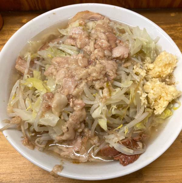 「小豚ラーメン 1,000円」@ラーメン二郎 前橋千代田町店の写真