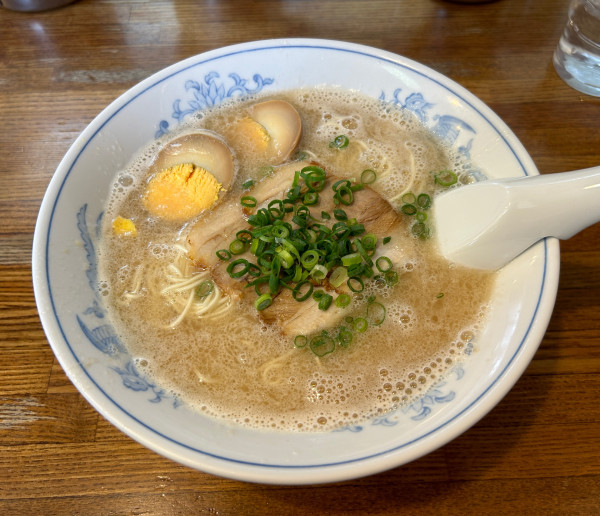 「玉子らーめん＋替玉2回」@博多ラーメン ばりこての写真