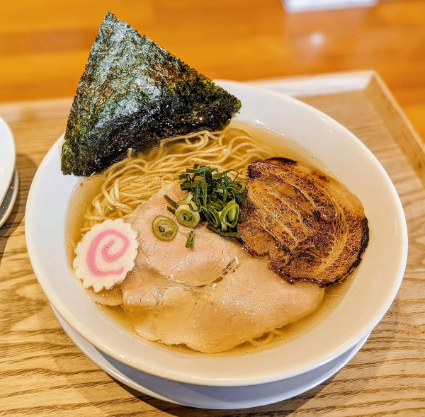 「魚介薫る貝ダシ汐そば」@中華そば 一閃の写真