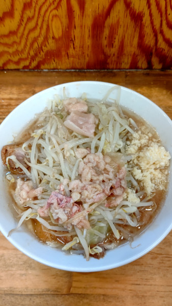 「小ラーメン　850円」@ラーメン二郎 前橋千代田町店の写真
