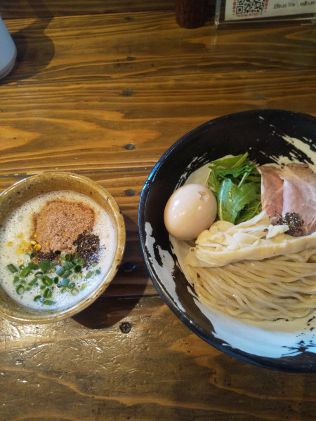 「はやぶさ流つけ麺（味玉付き）」@麺屋はやぶさの写真