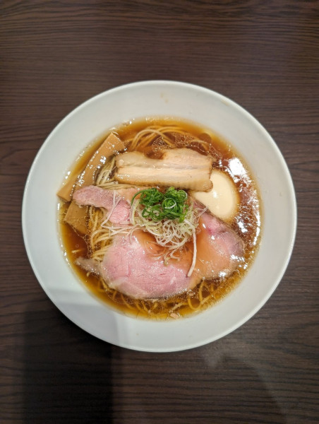 「味玉醤油そば」@中華そば 卯月屋の写真