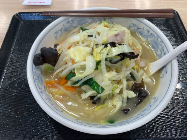 「タンメン 610円」@ぎょうざの満洲 航空公園駅前店の写真