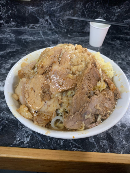 「ラーメン豚マシ」@今を楽しめ 北九州の写真