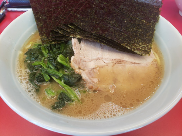 「ラーメンのりまし」@横浜ラーメン 武蔵家 東名川崎店の写真