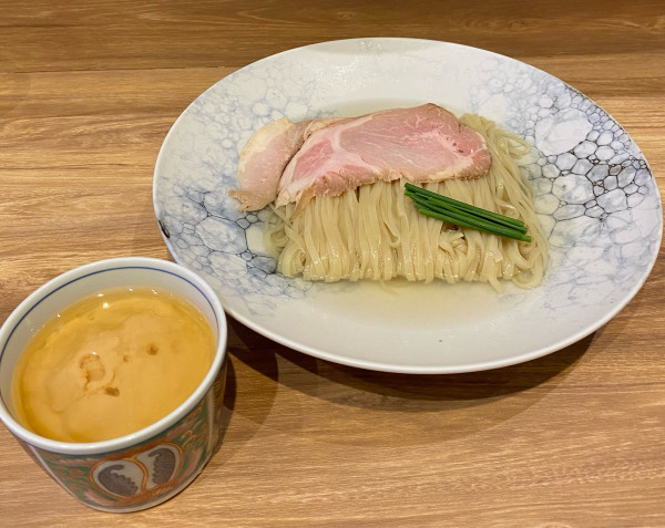 「[日替わり限定] 金目鯛の冷たいつけそば ¥1200」@麺庵 利休の写真