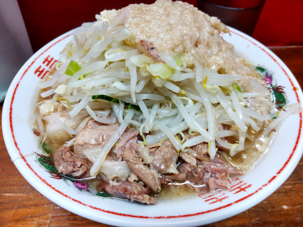 「ラーメン＋ブタ」@ザ・ラーメンスモールアックスの写真