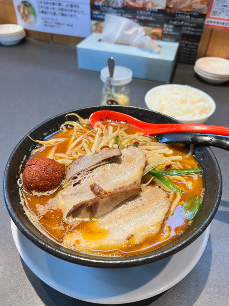 「辛味噌ラーメン」@麺屋 鶏美郎の写真