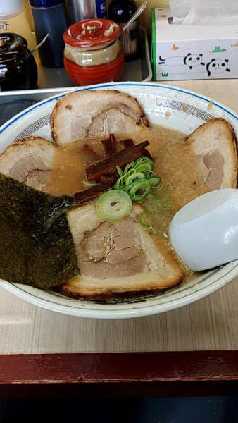 「塩豚骨チャーシュー麺」@チャーシュー専門店 チャーシュー力A 鶴ヶ島駅前店の写真