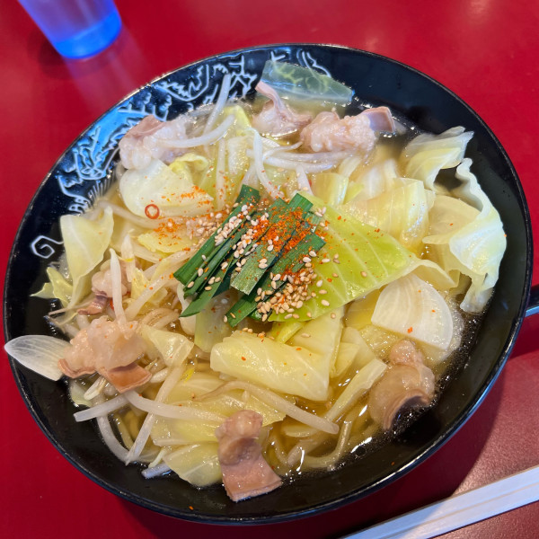 「渋ホルらーめん」@GaGana RAMEN 極 渋谷店の写真