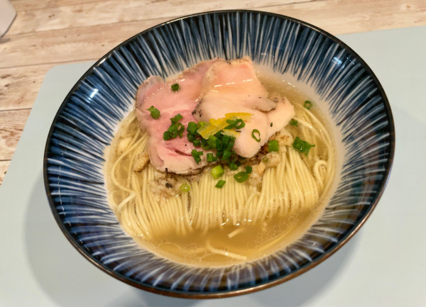 「鯛らぁ麺 あっさり」@鯛らぁ麺 ゆとりの写真