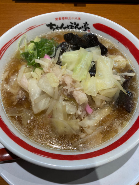 「近江ちゃんぽん¥800」@ちゃんぽん亭総本家 草津駅前店の写真