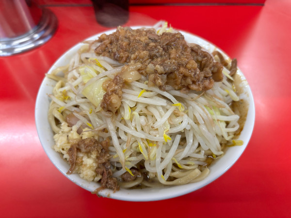「小ラーメン　麺少なめ」@ラーメン二郎 ひたちなか店の写真