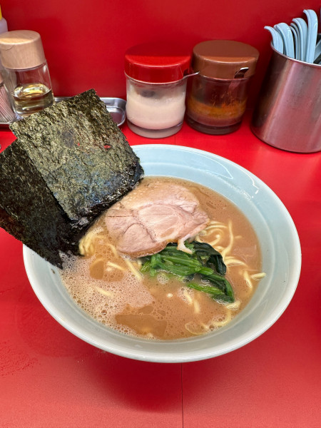 「ラーメン」@横浜ラーメン 武蔵家 東名川崎店の写真