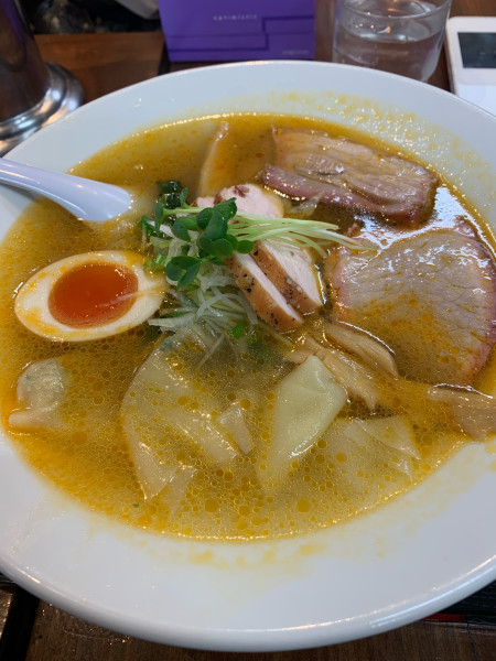 「特製味楽えび潮そば」@手打ち中華そば 味楽の写真