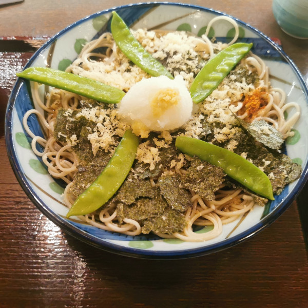 「磯おろしそば」@磯おろし 戸隠そば JR静岡駅店の写真