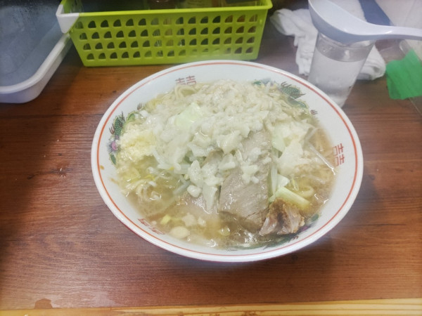 「小ラーメン＋ネギ」@ラーメン二郎 品川店の写真