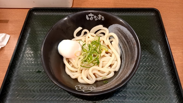 「温玉ぶっかけ」@はなまるうどん イオンモール日吉津店の写真