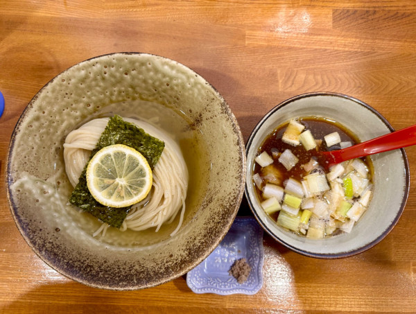 「昆布水つけ麺(醤油_1,000¥)」@麺Builder′sあり蔵の写真