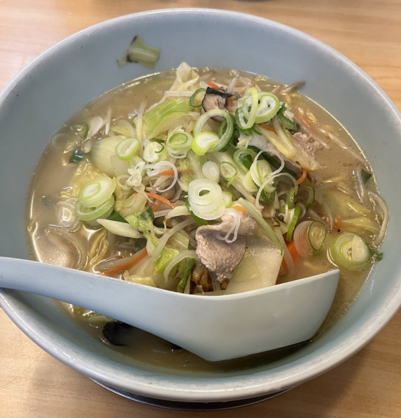 「タンメン(830円)＋大盛(180円)」@十勝 行田店の写真