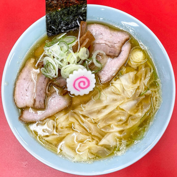 「チャーシューワンタン麺 ¥1,430 味玉 ¥150」@千住 チャーシュー軒の写真