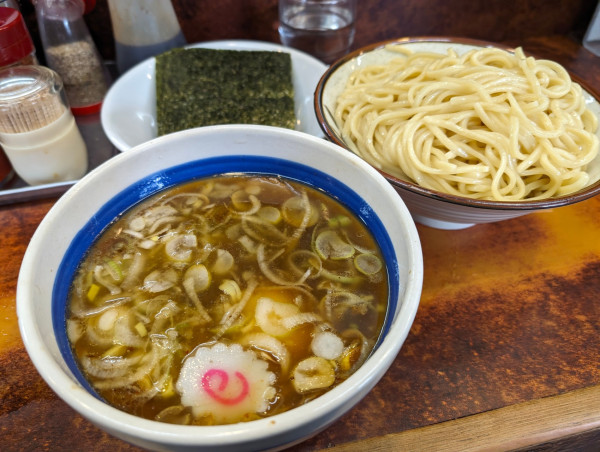 「特製もりそば　のり」@東池袋大勝軒 神奈川新町店の写真