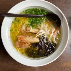 春限定塩ラーメン