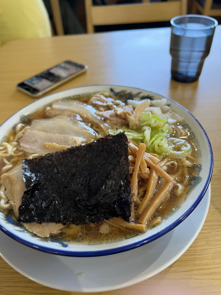 「中華そば 普通 身入り メンマトッピング」@ケンちゃんラーメン 古河店の写真