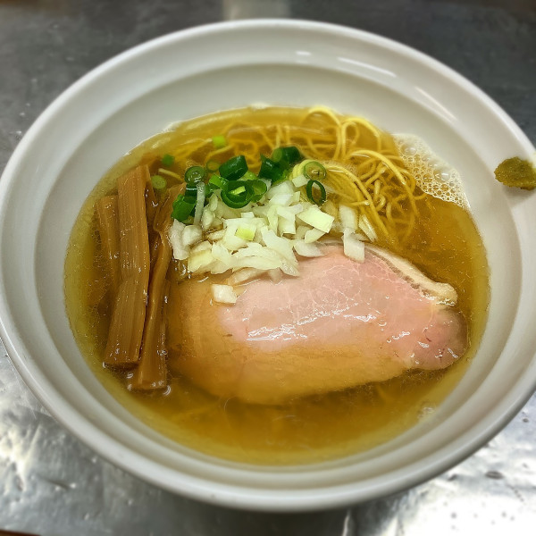 「しおらーめん　950円」@麺や 睡蓮の写真