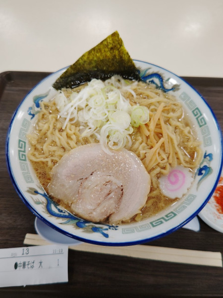 「中華そば(大盛)(840円)」@舎鈴 ジョイフル本田瑞穂店の写真